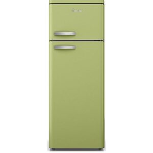 Swan SR11010GNE Retro Green Top Mounted Fridge Freezer 208L